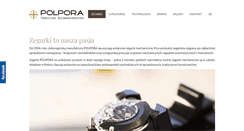 Desktop Screenshot of polpora.com